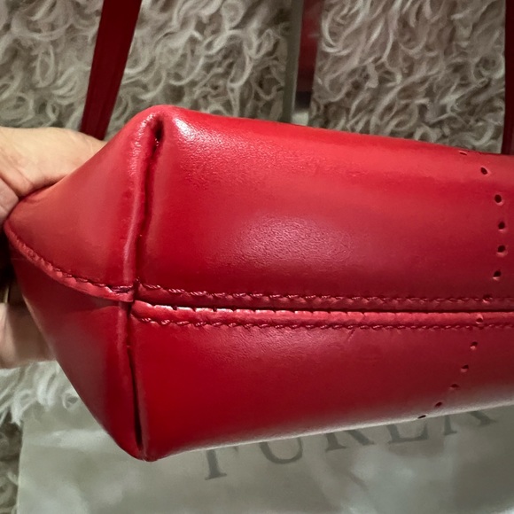 Furla Red Leather shoulder Bag - Picture 8 of 15